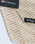 Kiton Ascot Tie White Cream Design New