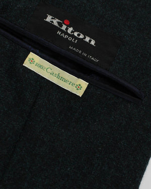 Kiton Sport Coat Midnight Blue Cashmere LASA EUR 50/ US 40 R9