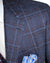 Kiton Cashmere Sport Coat Dark Blue Plaid - Men Blazer