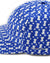 Kiton Cap White Royal Blue Design - Beachwear Hat