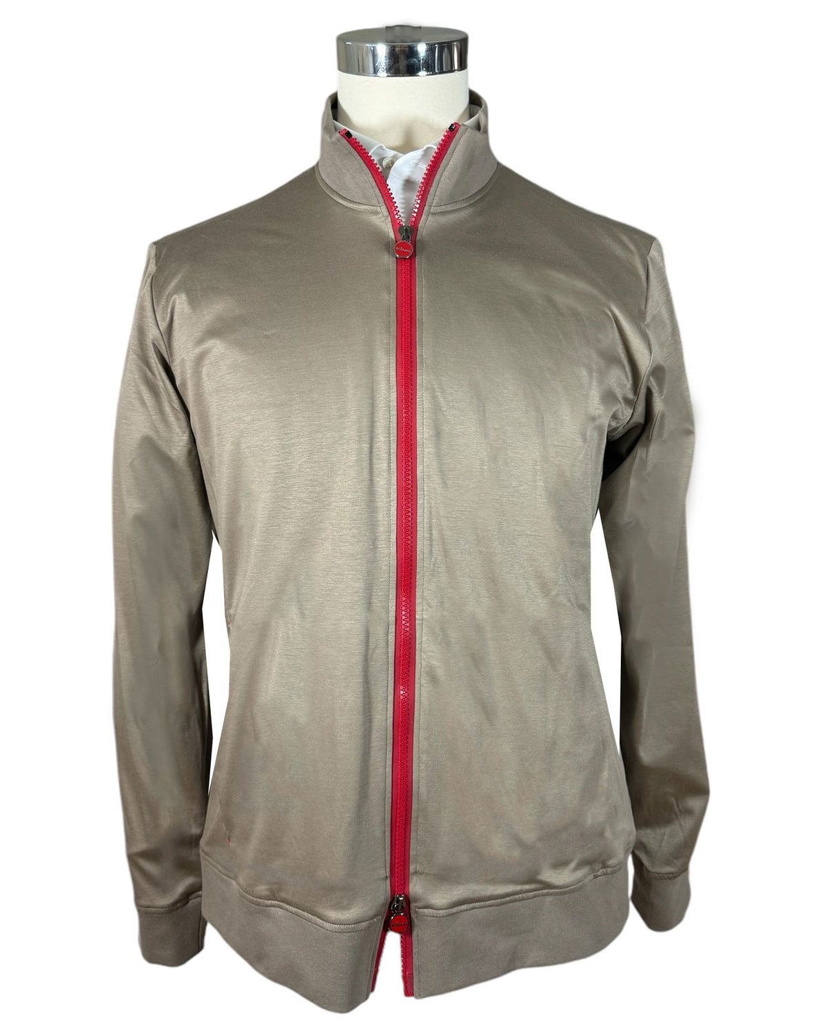 Kiton Jacket Beige Full Zip
 