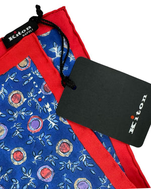 Kiton Silk Pocket Square 

