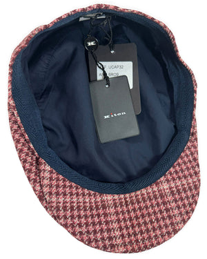 Kiton Flat Cap Cashmere Wool Form Beret