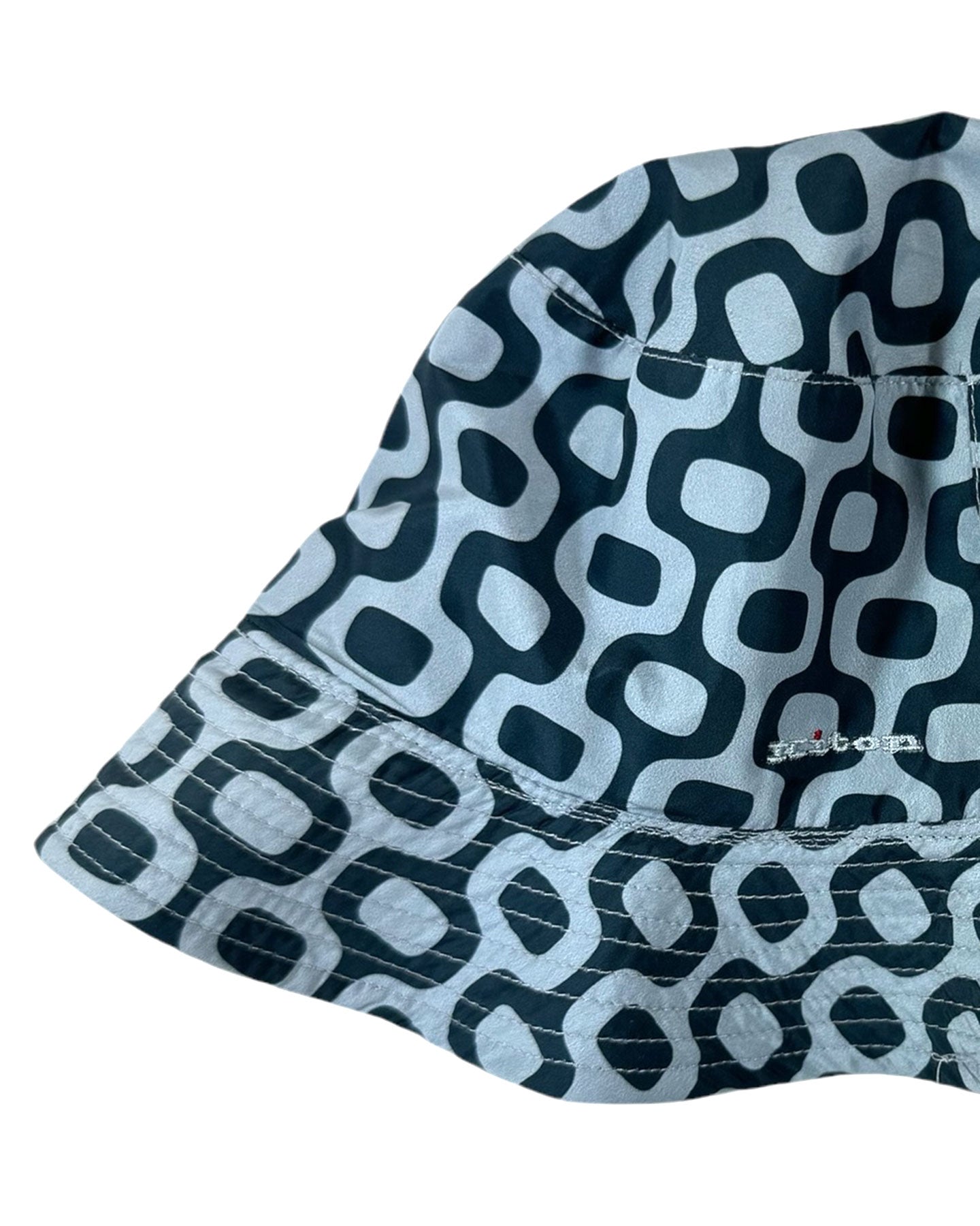 Kiton Bucket Hat Metal Blue Design