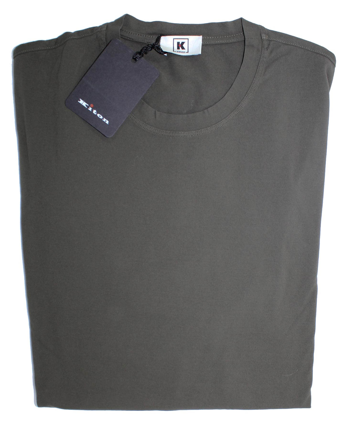 Kired Kiton Longsleeve T-Shirt Brown Crêpe Cotton SALE EU 56 / XXL SALE