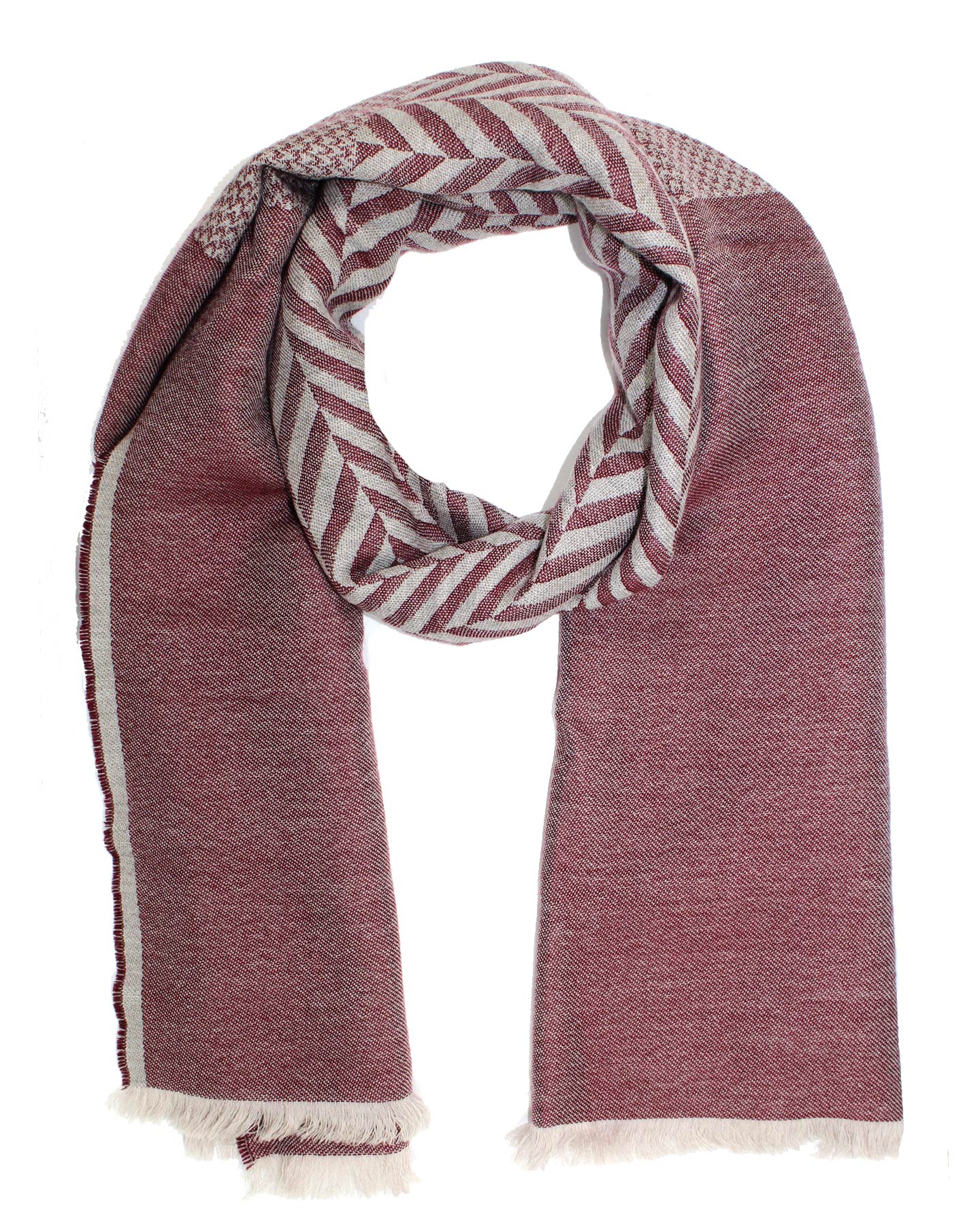 Louis Vuitton The Ultimate Scarf Bordeaux in Cashmere/Wool - US