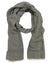 Kiton Scarf Gray Green Stripes
