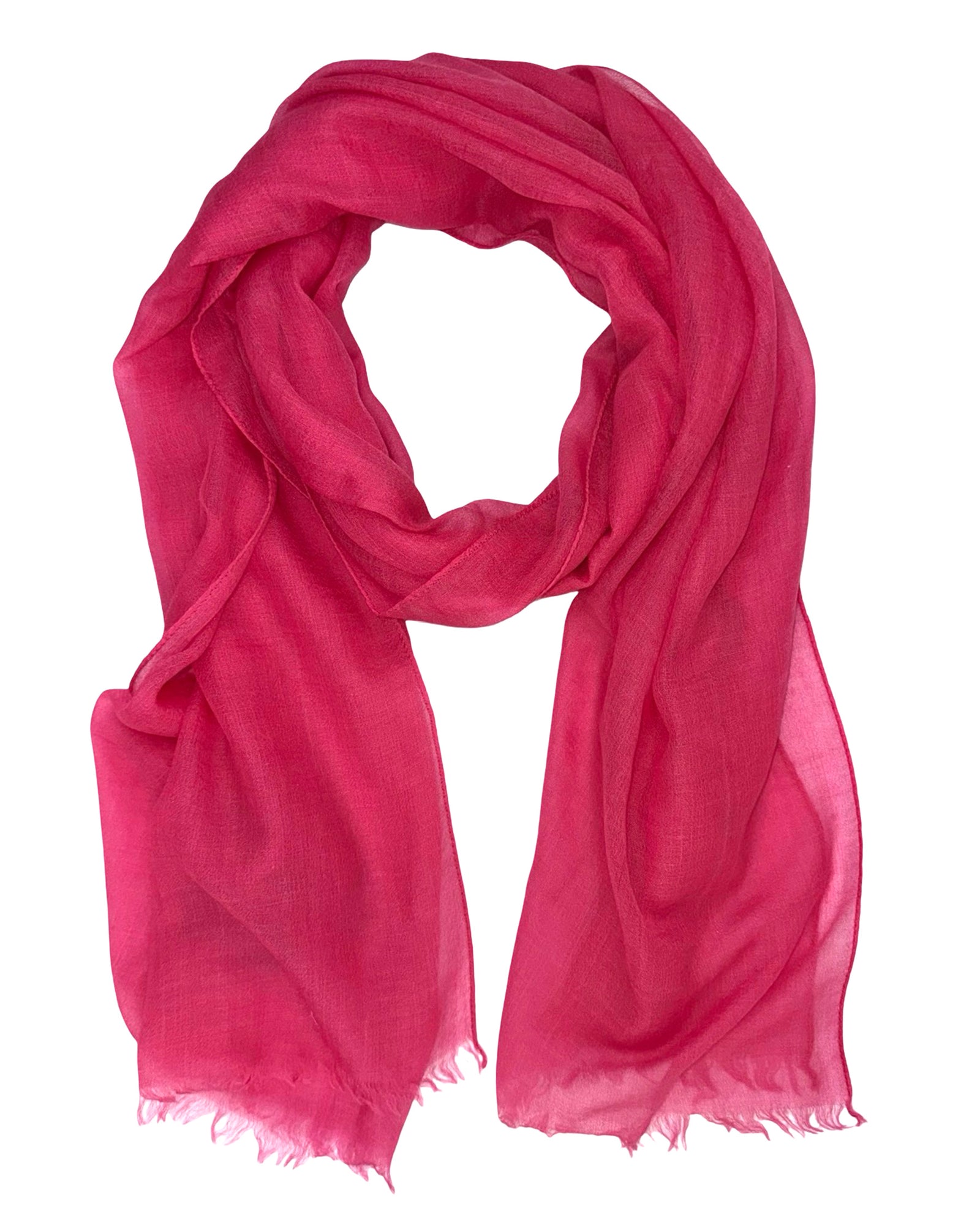 Kiton Scarf Solid Magenta - Luxury Men Shawl