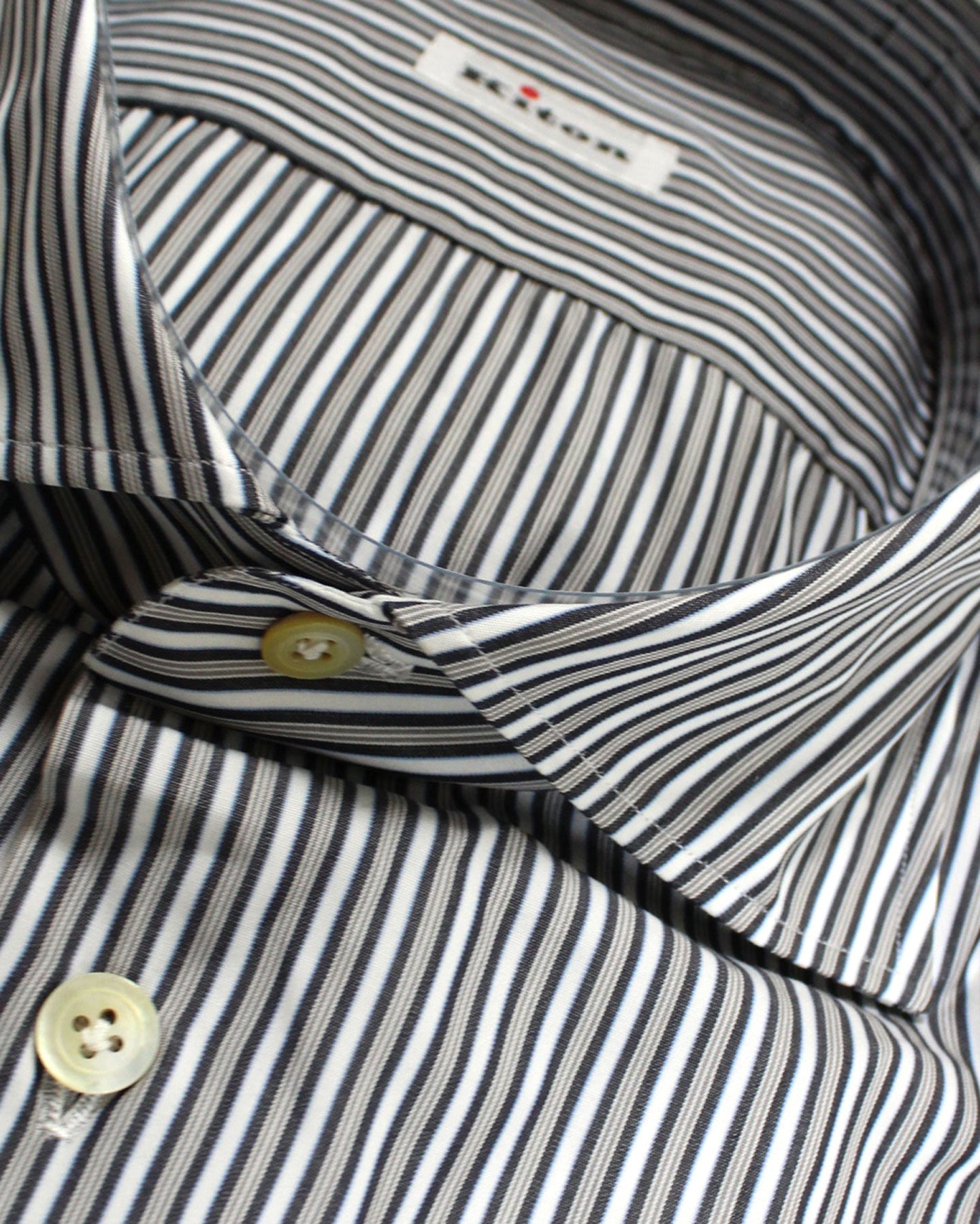 kiton dress shirt KITON Narrow Stripe Dress Shirt