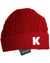 Kiton Soft Knit Cap Cashmere Burgundy Red