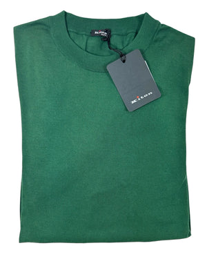 Kiton Sweater Green Logo Long Sleeve T-Shirt SALE