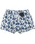 Kiton Swim Shorts S White Dark Blue Floral - Men Swimwear