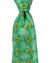 Kiton Silk Tie Green Paisley Design - Sevenfold Necktie