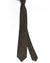 Kiton Wool Silk Tie Brown Polka Dots Design - Sevenfold Necktie