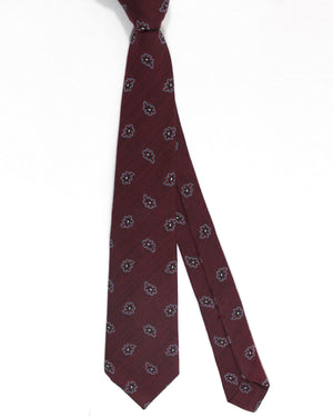Kiton Wool Cotton Sevenfold Necktie