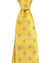 Kiton Silk Tie Mustard Blue Geometric - Sevenfold Necktie