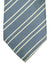 Kiton Silk Tie Sky Blue Stripes Design - Sevenfold Necktie