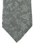 Kiton Silk Tie Gray Silver Floral Design - Sevenfold Necktie
