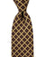 Kiton Tie Dark Taupe Maroon Floral - Sevenfold Necktie