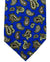 Kiton Tie Royal Blue Green Brown Paisley - Sevenfold Necktie