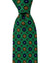 Kiton Tie Green Medallions - Sevenfold Necktie