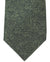 Kiton Silk Tie Forest Green Grosgrain Design - Sevenfold Necktie