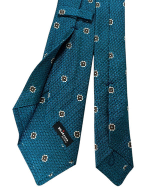 Kiton Necktie Teal  Tie