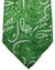 Kiton Sevenfold Tie Green White Paisley - Spring/ Summer Collection