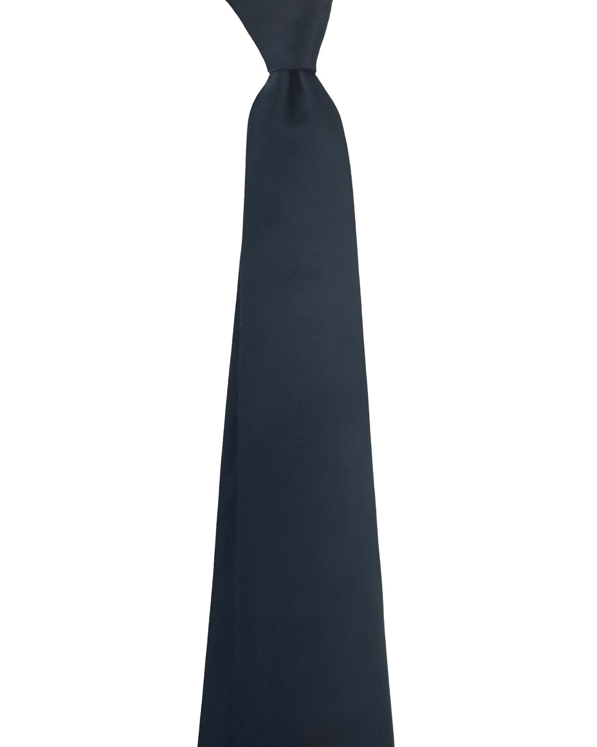 Kiton Sevenfold Tie Dark Blue Solid