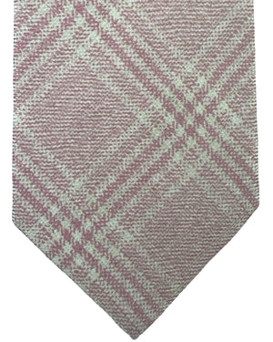 Kiton Sevenfold Tie Light Pink