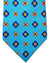 Kiton Tie Sky Blue Design - Luxury Sevenfold Necktie