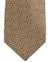 Kiton Silk Tie Brown Gray Geometric Design - Sevenfold Necktie