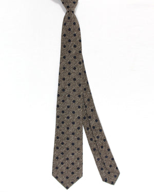 Kiton Silk Wool Sevenfold Necktie