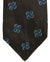 Kiton Silk Tie Brown Turquoise Geometric - Sevenfold Necktie