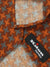 Kiton Unlined Sevenfold Tie Brown Geometric Cashimre Silk