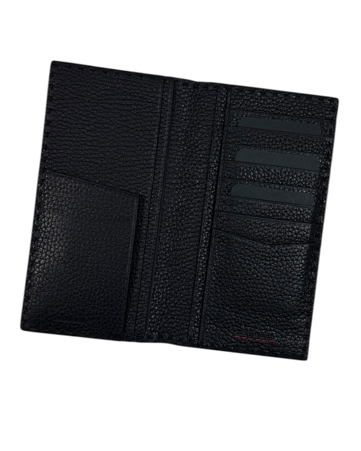 Black Grain Leather Men Wallet