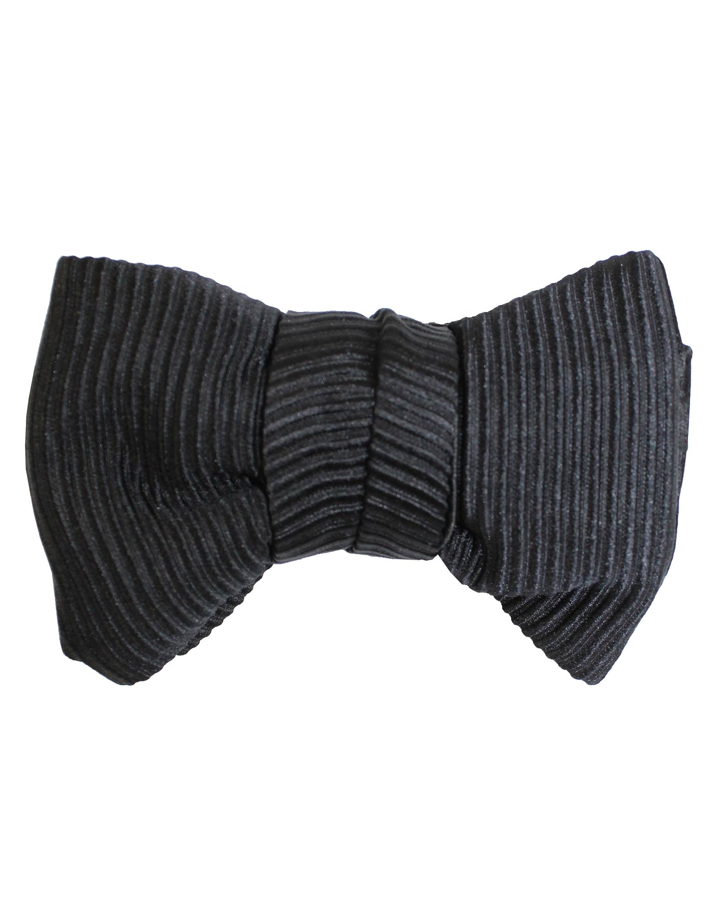 Le Noeud Papillon Black Grosgrain Bow Tie