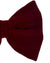 Le Noeud Papillon Bow Tie Bordeaux Velvet Large Butterfly