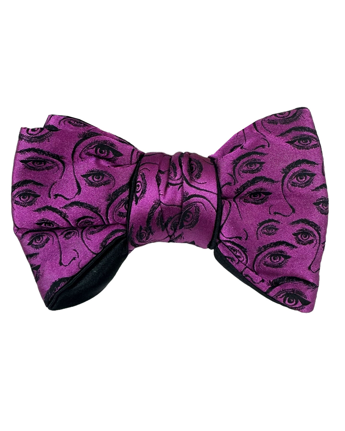 Le Noeud Papillon Purple Original Design - Luxury Self Tie Bow Tie