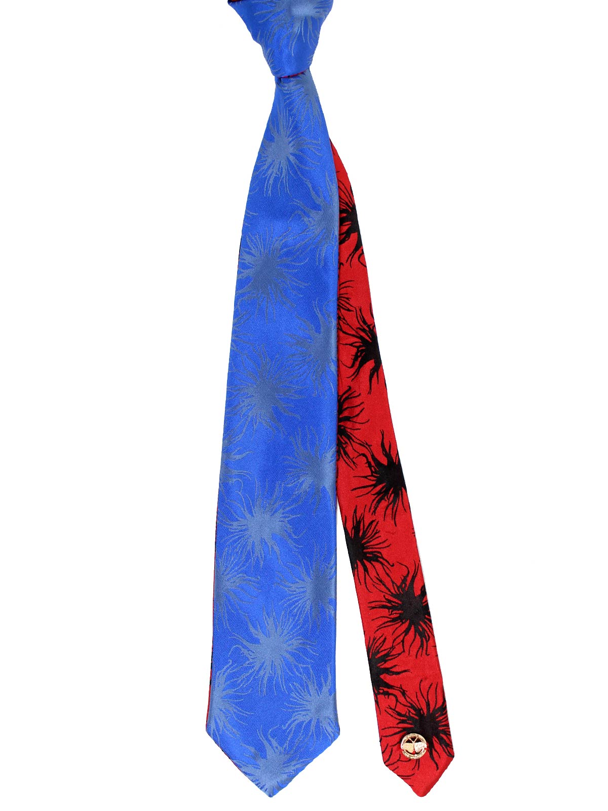Le Noeud Papillon Tie Due Double Sided Silk Tie