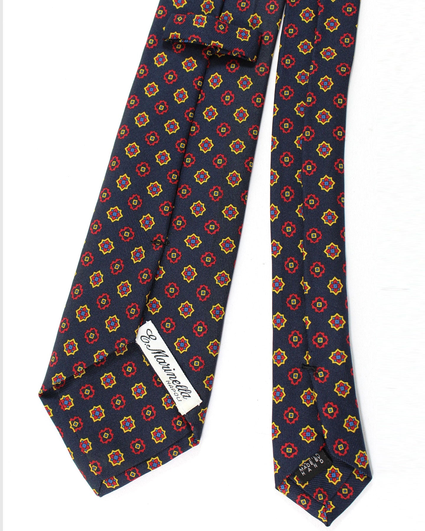 E. Marinella Geometric Print Sartorial Tie