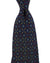 E. Marinella Tie Navy Geometric Design - Wide Necktie