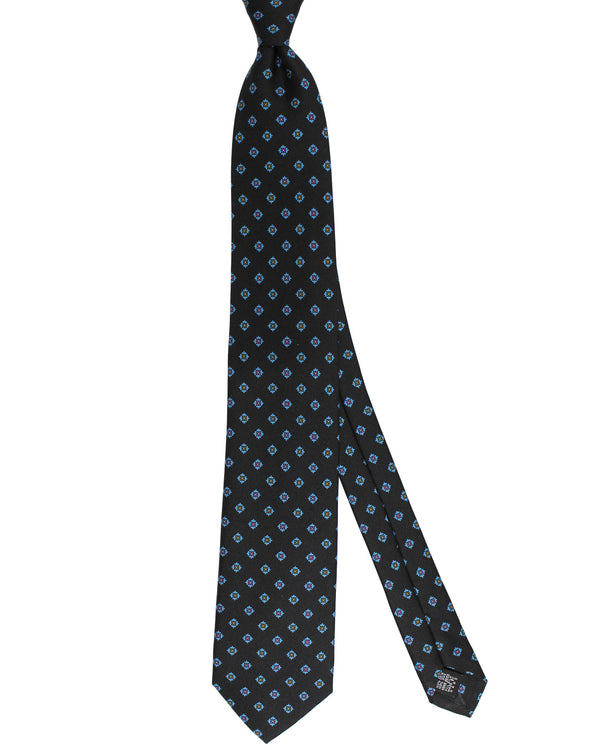 “ E.Marinella Napoli ” PRINT TIE marinella-tie-240265-black-
