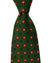 E. Marinella Tie Dark Green Navy Red Mini Floral Design