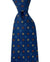 E. Marinella Tie Navy Blue Mini Flowers Design