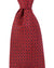 Massimo Valeri 11 Fold Tie Red Geometric - Elevenfold Necktie