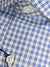 Mattabisch Napoli Shirt White Blue Check White 44 - 17 1/2 