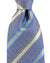 Missoni Necktie Royal Blue Olive Zig Zag Stripes Design