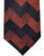 Missoni Silk Tie Brown Chevron Design