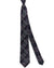 Missoni Silk Tie Gray Black Purple 3D